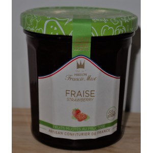 Confiture de fraise au fructose