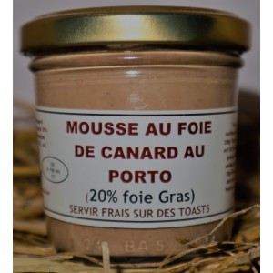 Mousse au foie de canard au Porto