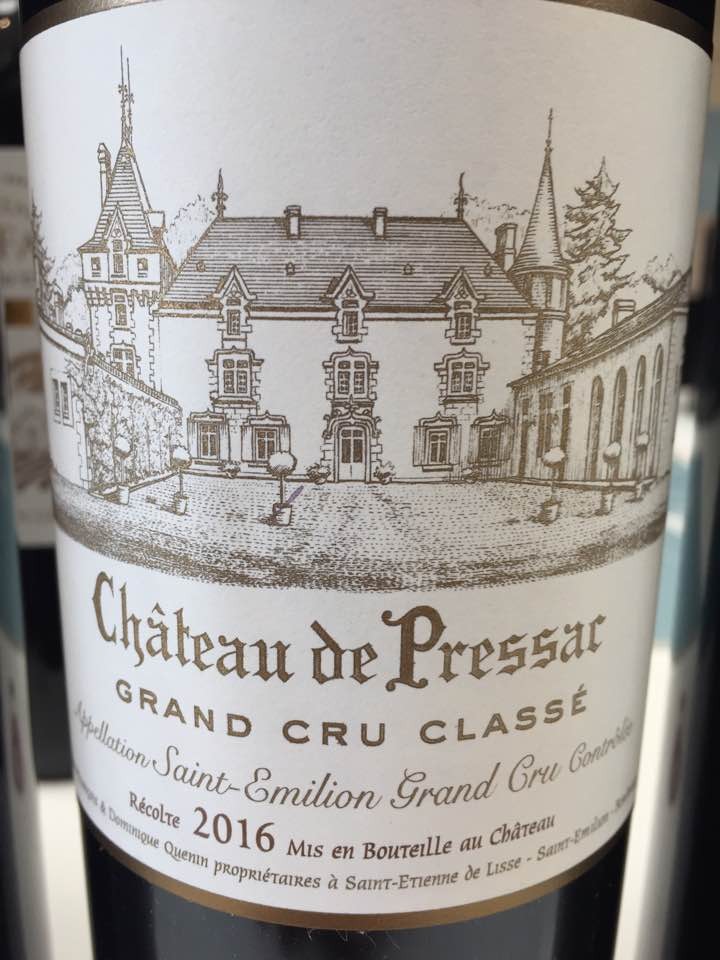 Château de Pressac 2016